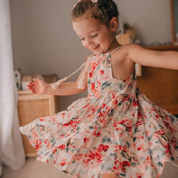 With Love For Kids Cotton Muslin Dress - Holly
