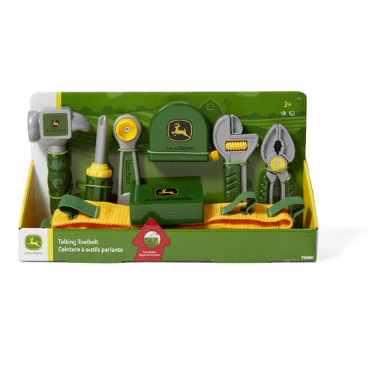 John Deere Deluxe Talking Toolbelt Set