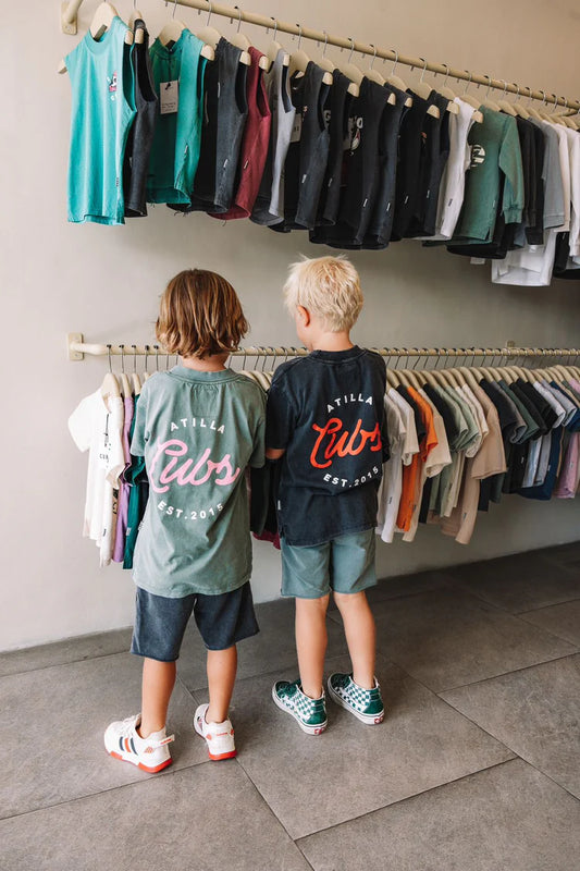 Atilla Cubs Vintage Original Tee Vintage Olive