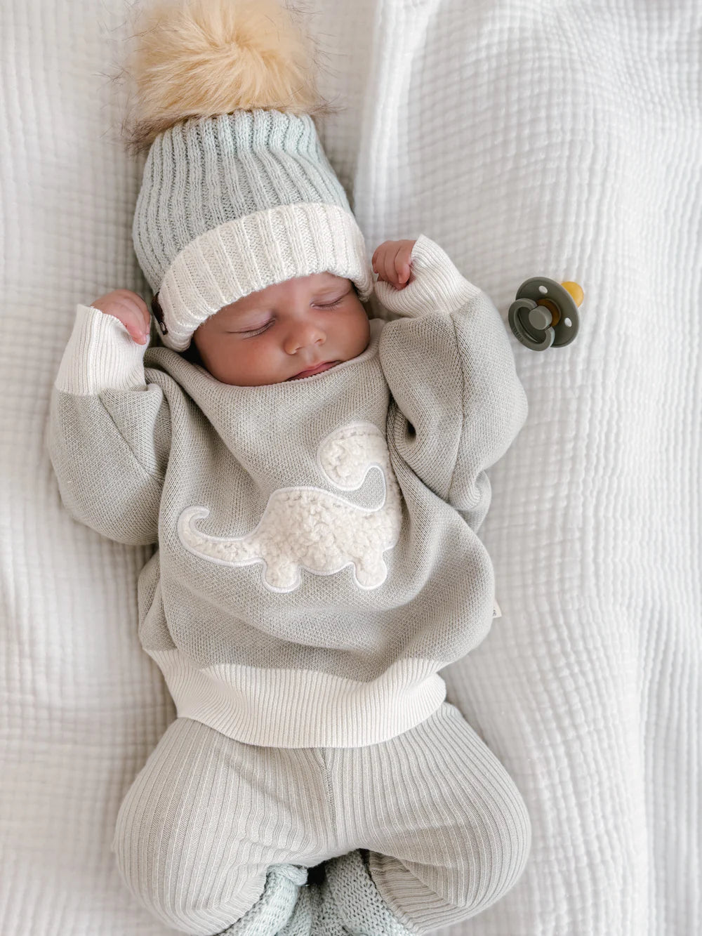 Indigo Dreams Sage Knit Leggings