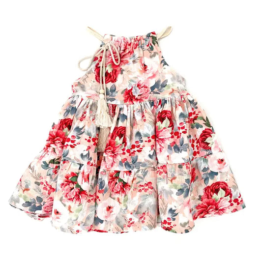 With Love For Kids Cotton Muslin Dress - Holly