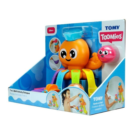 Tomy Toomies 7 In 1 Bath Activity Octopus
