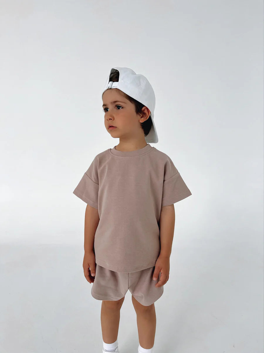 Ballerinas and Boys Soft Brown Set