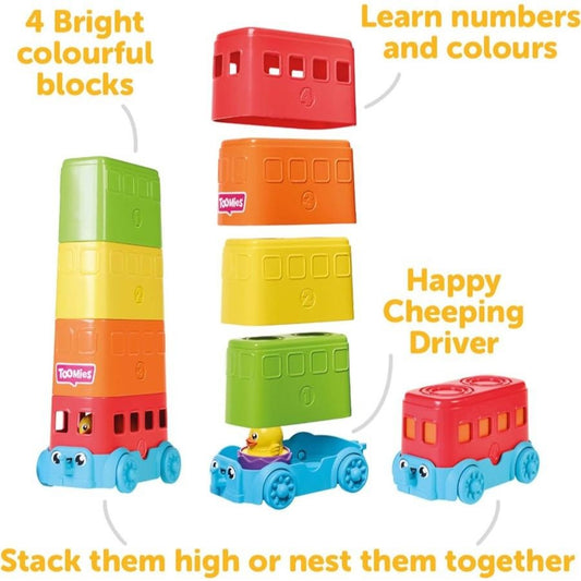 Tomy Toomies Stacker Decker Bus