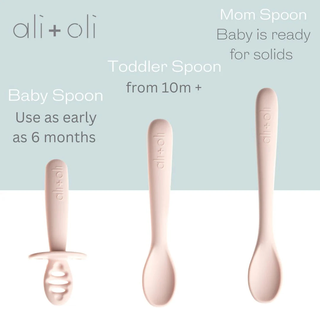 Ali + Oli Multi Stage 3 Pce Spoon Set