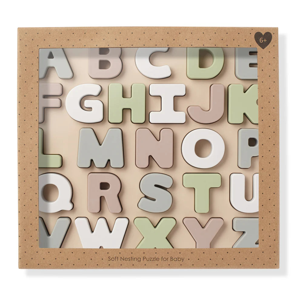 Ali + Oli Soft Silicone 27 Pce ABC Puzzle