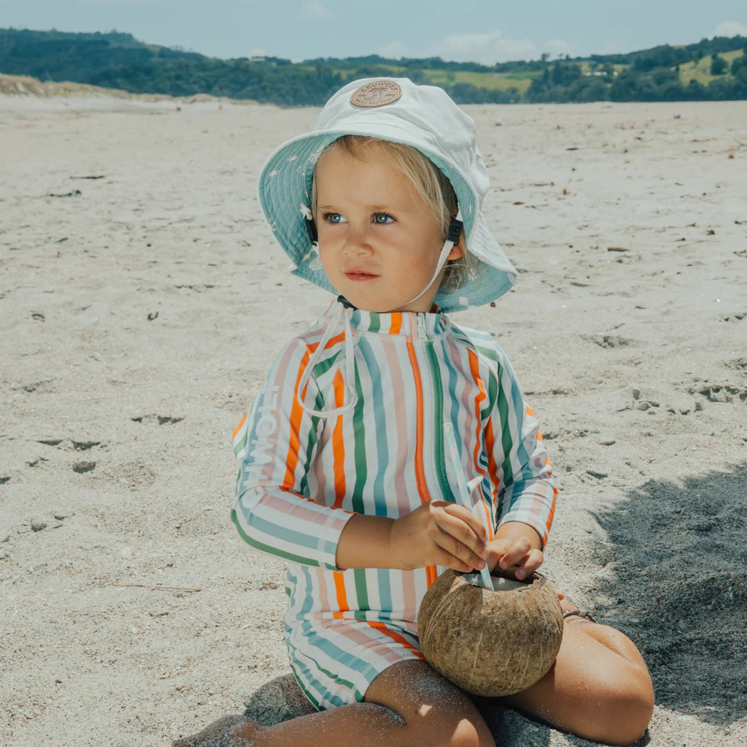 Crywolf Reversible Bucket Hat Going Places