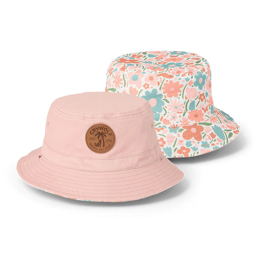 Crywolf Reversible Bucket Sun Hat Flower Market