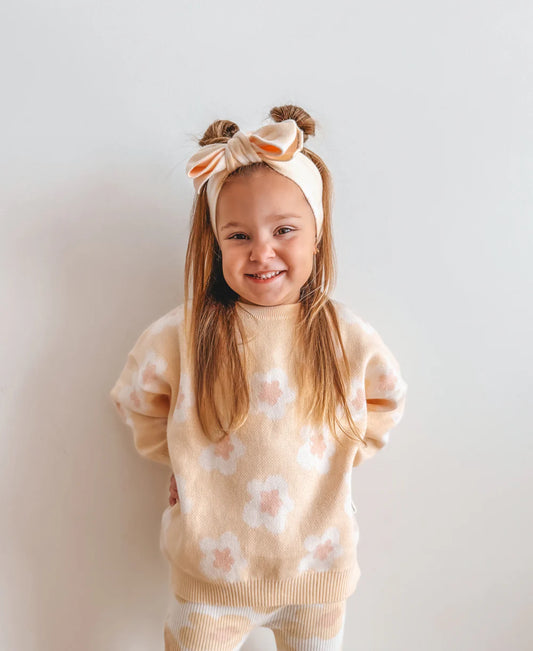 Indigo Dreams Daisy Floral Jumper