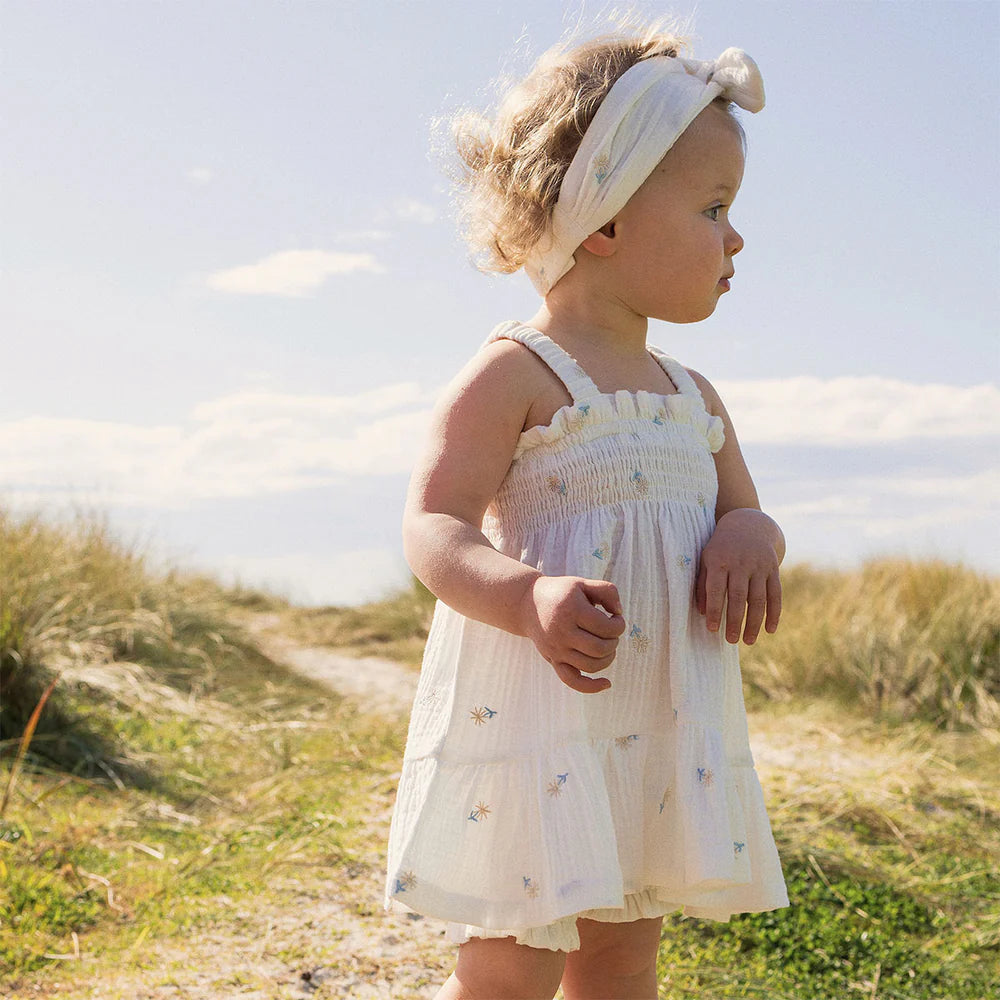 Kyndbaby Shirred Dress - Little Petal