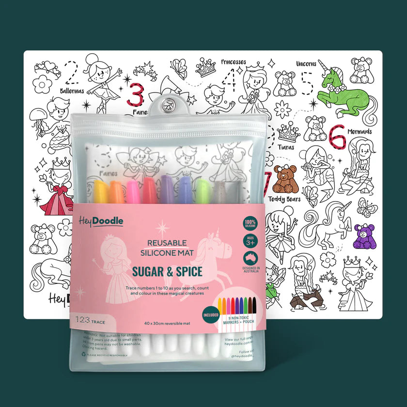 Hey Doodle Classic Colouring & Doodle Mat