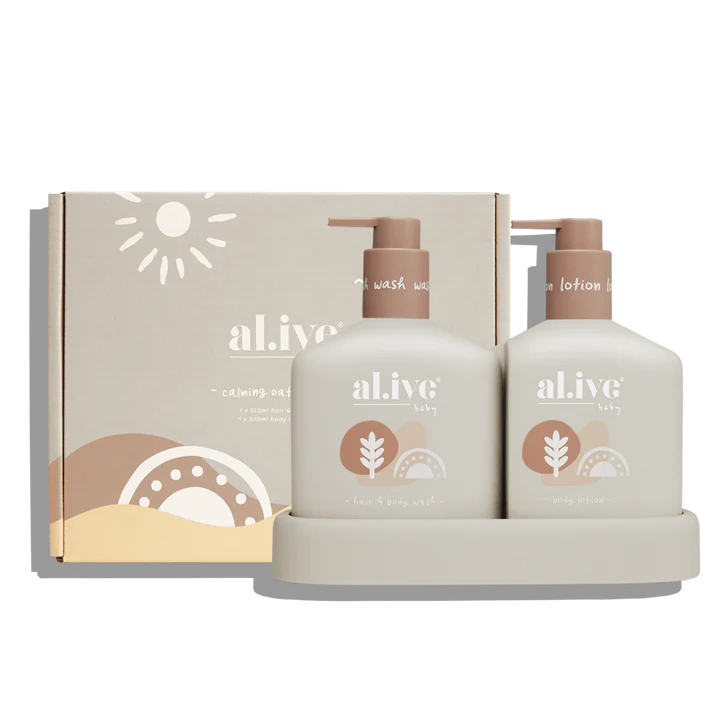 Al.ive Baby Hair & Body Duo - Calming Oatmeal