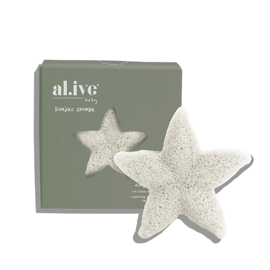 Al.ive Konjac Sponge - White