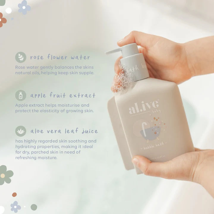 Al.ive Baby Bubble Bath - Apple Blossom