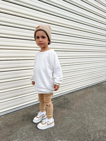 Ballerinas and Boys Caramel Kids Skinny Jeans