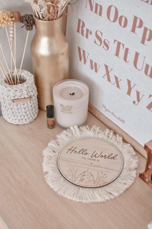 Timber Tinkers Hello World Wild Flower Fringe