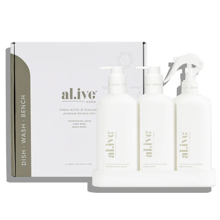 Al.ive Lemon Myrtle & Honeydew Kitchen Trio