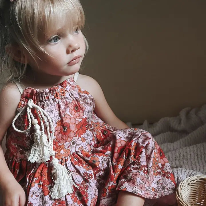 With Love For Kids Cotton Muslin Dress - Penelope