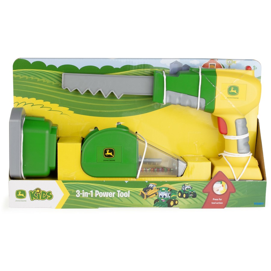 John Deere 3 in 1 Power Tool Set