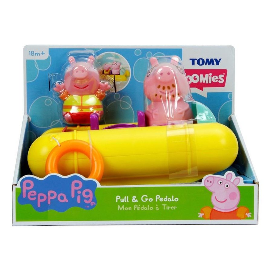 Tomy Toomies Peppa Pig Pully & Go Pedalo