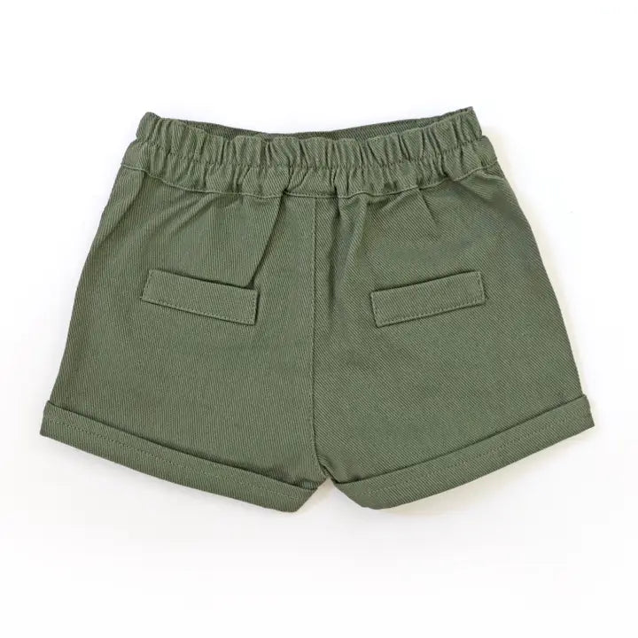 With Love For Kids Harley Denim Shorts - Khaki