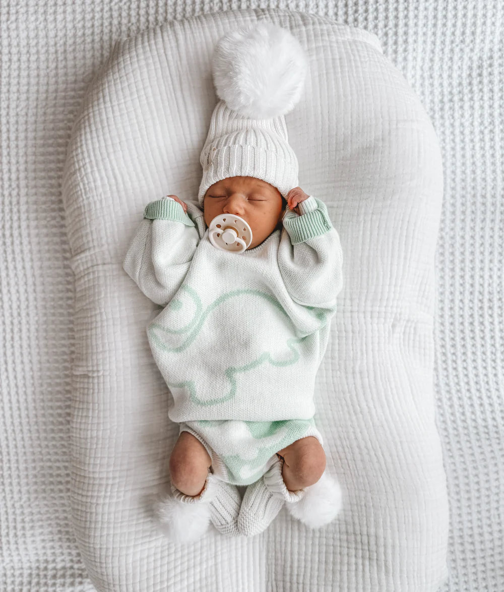 Indigo Dreams Dinosaur Knit Jumper