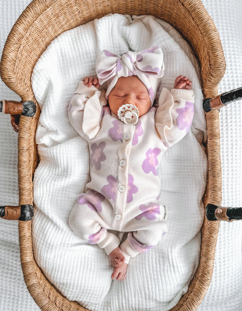 Indigo Dreams Winnie Floral Frill Romper