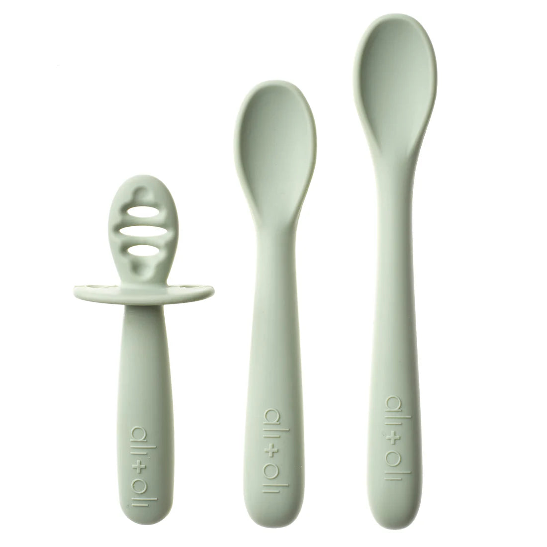 Ali + Oli Multi Stage 3 Pce Spoon Set