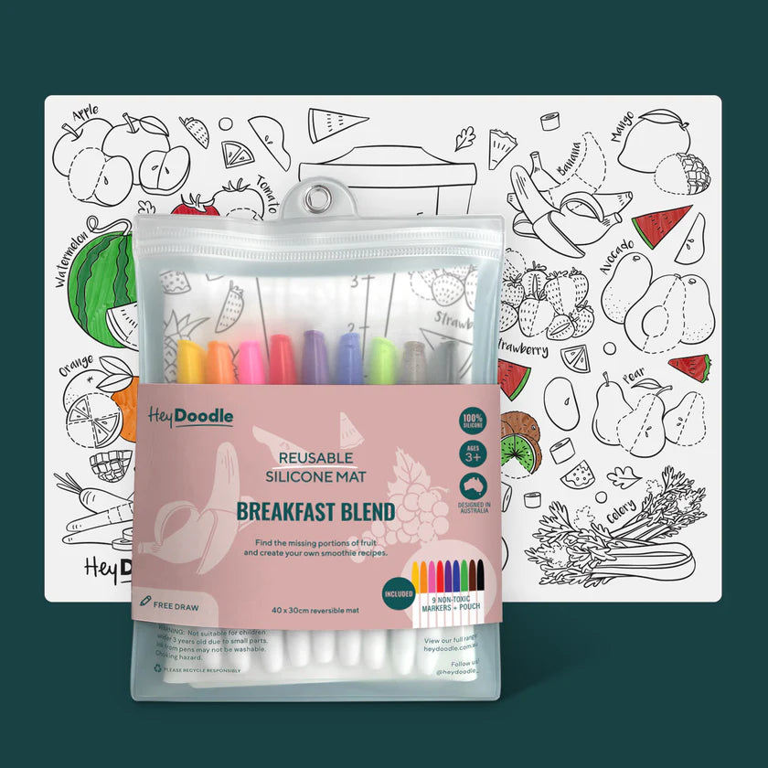 Hey Doodle Classic Colouring & Doodle Mat