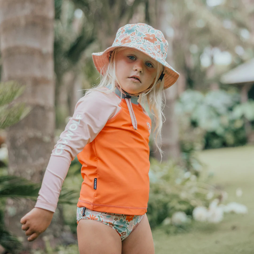 Crywolf Reversible Bucket Sun Hat Flower Market