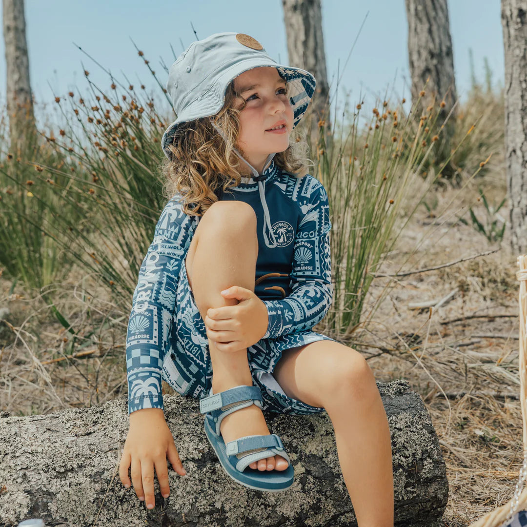 Crywolf Beach Sandal Beach Side Blue