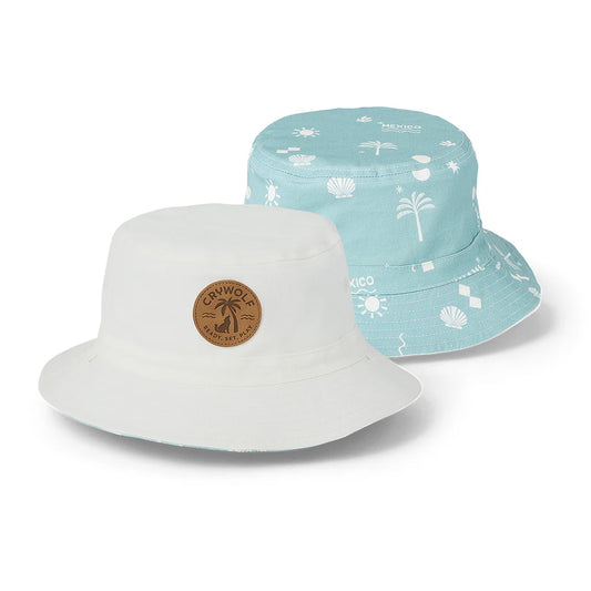 Crywolf Reversible Bucket Hat Going Places
