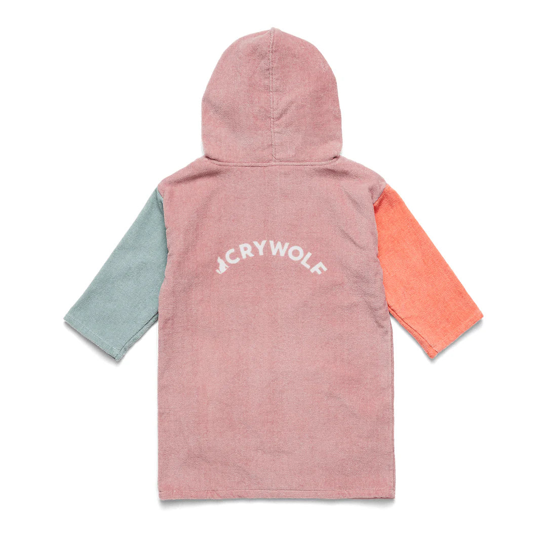 Crywolf Everywhere Zip-Up Towel Sunset Colour Block