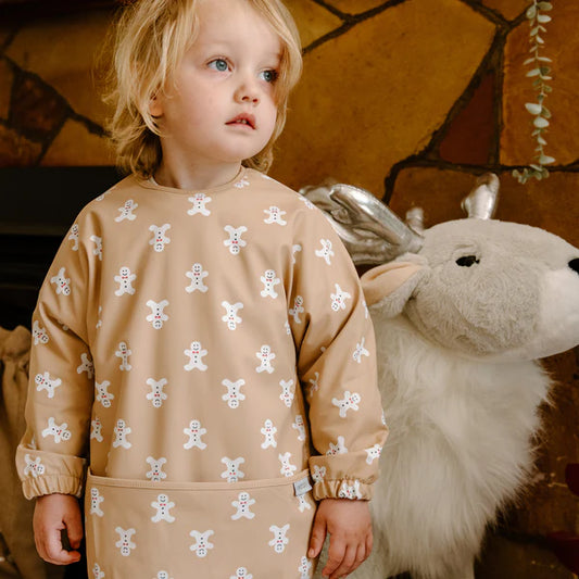 Kyndbaby Messy Bib - Gingerbread