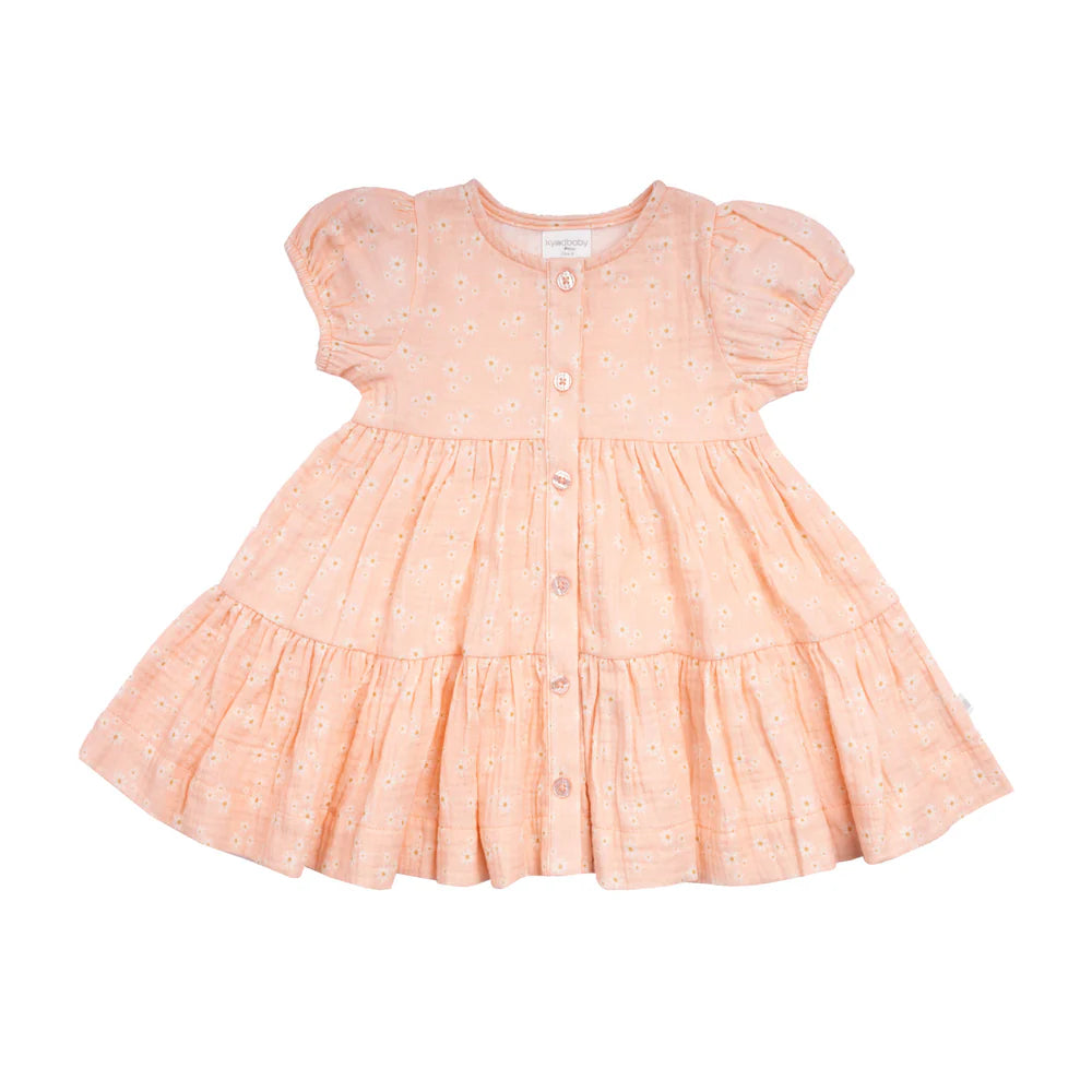 Kyndbaby Tiered Dress - Daisy charm