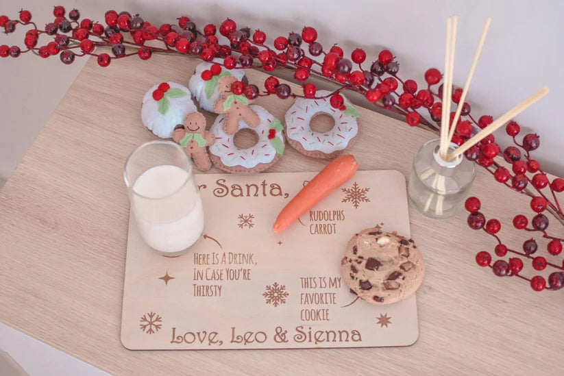 Timber Tinkers Santa Tray